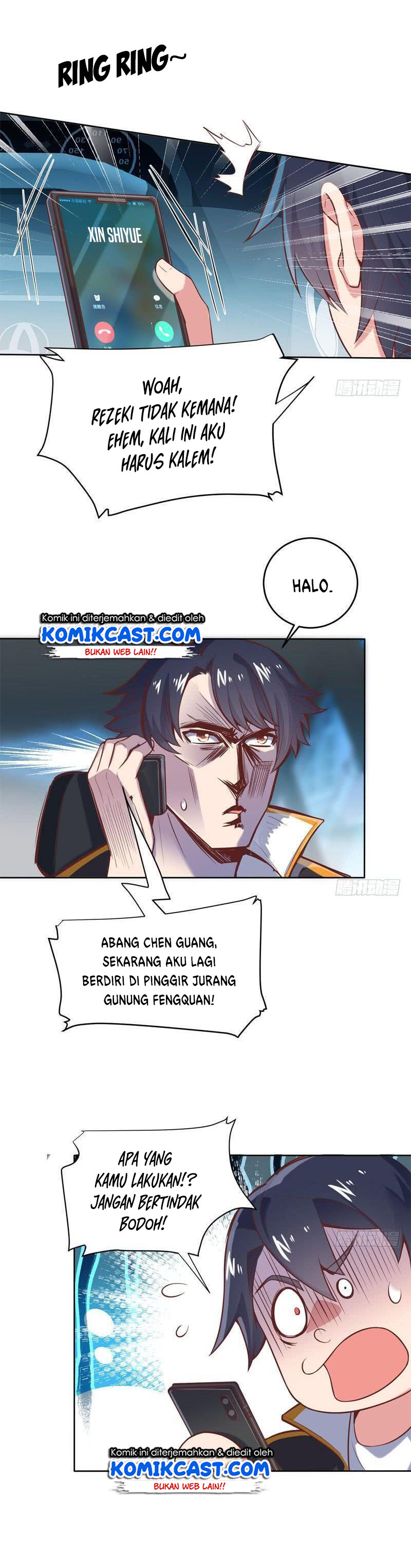 Carrying The Goddess Along Chapter 40 Gambar 13
